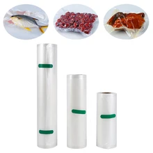 Roll Vacuum Bag Food Sealer Saver Bag Meat Vegetable Fruit Keep Fresh Kitchen Vacuum Bags Wrapper Packaging Storage bag 4 sizes