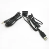Biurlink 150CM 2 Styles UNIVERSAL EXTERNAL AUX 2USB SWITCH/DUAL USB PANEL 2 USB PLUG AUDIO CABLE ADAPTER for FORD TOYOTA ► Photo 2/6