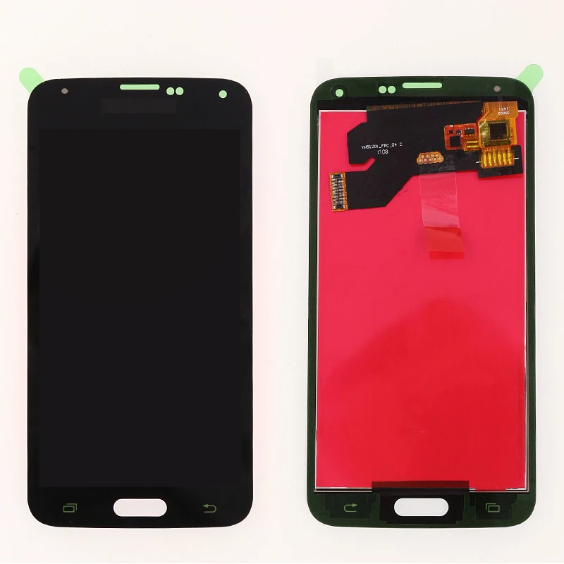 

G900F lcd For SAMSUNG Galaxy S5 LCD G900F G900M G900A G900T Display Touch Screen Digitizer Home Button for galaxy s5 lcd display