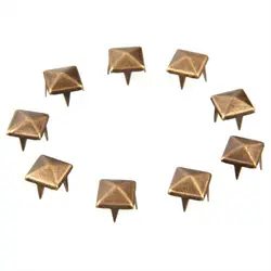 100x8 мм Metall DIY Pyramiden Nieten Ziernieten Готическая бронза