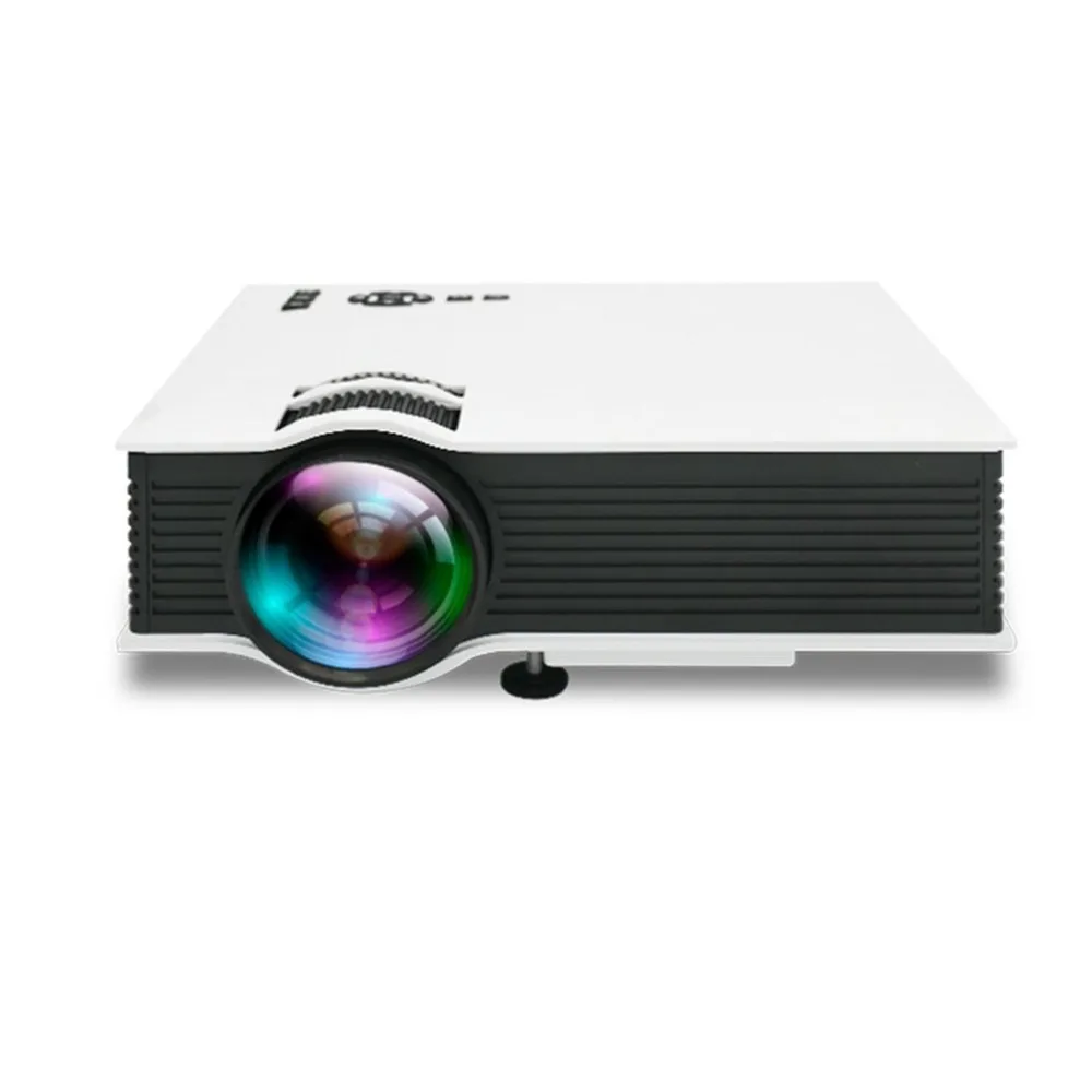 UC40 + جهاز عرض الوسائط المتعددة HD LED مشغل الوسائط الذكية المنزل مسرح سينما مكتب المنزل عارض فيديو لنا المقبس