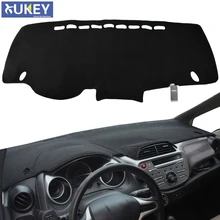 Xukey Dash коврик приборная панель Крышка dashковрик приборная панель покрытие ковер для Honda Fit Jazz 2009 2010 2011 2012 2013