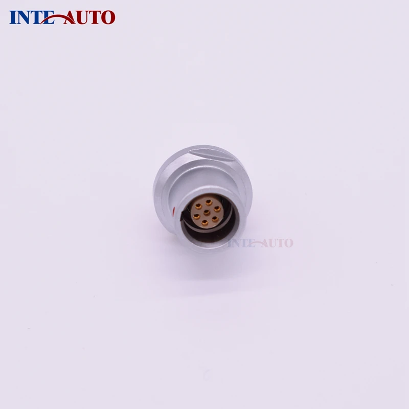 

Rohs approved china supplier, Female 1B series ODUs replacement 7 pins circular push pull self-locking connector EHG.1B.307