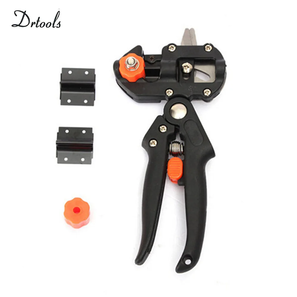 

Drtools Grafting machine Garden Tools with 2 Blades Tree Grafting Tools Secateurs Scissors grafting tool Cutting Pruner jt001