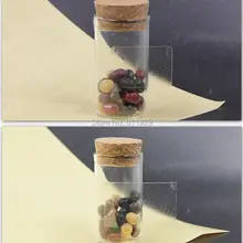 Прямоугольник из прозрачного ПВХ стикер/печать клей наклейки/Упаковка Этикетки/метки/пользовательские ПВХ наклейки уплотнения 1000 шт. много