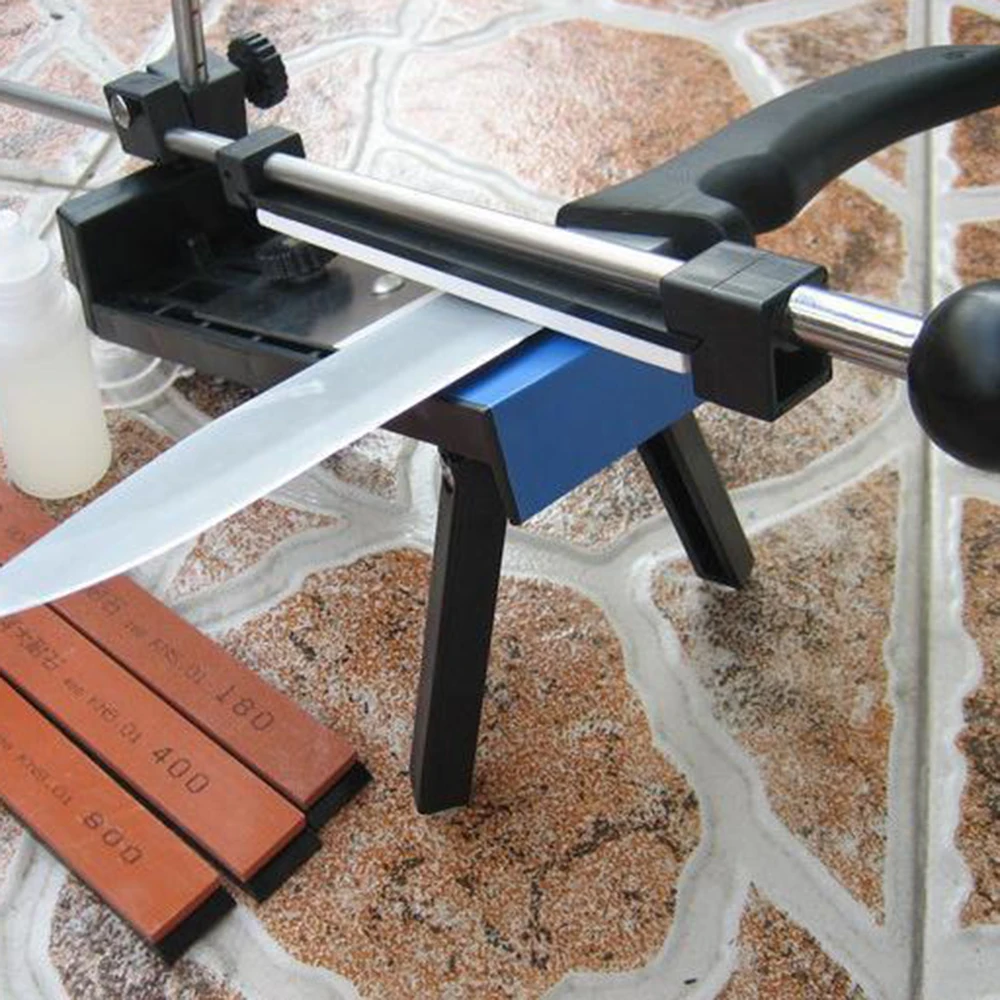 update professional kitchen knife sharpener system 4pcs sharpening stones apex edge pro