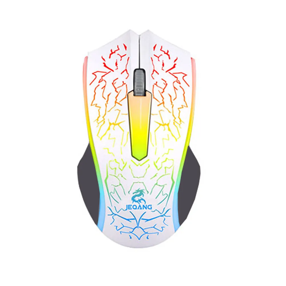

OMESHIN USB Mute LED Optical Cable Ergonomic Computer Mouse Mice Gaming Mouse Adjustable DPI 2000DPI 2 Buttons For PC Laptop