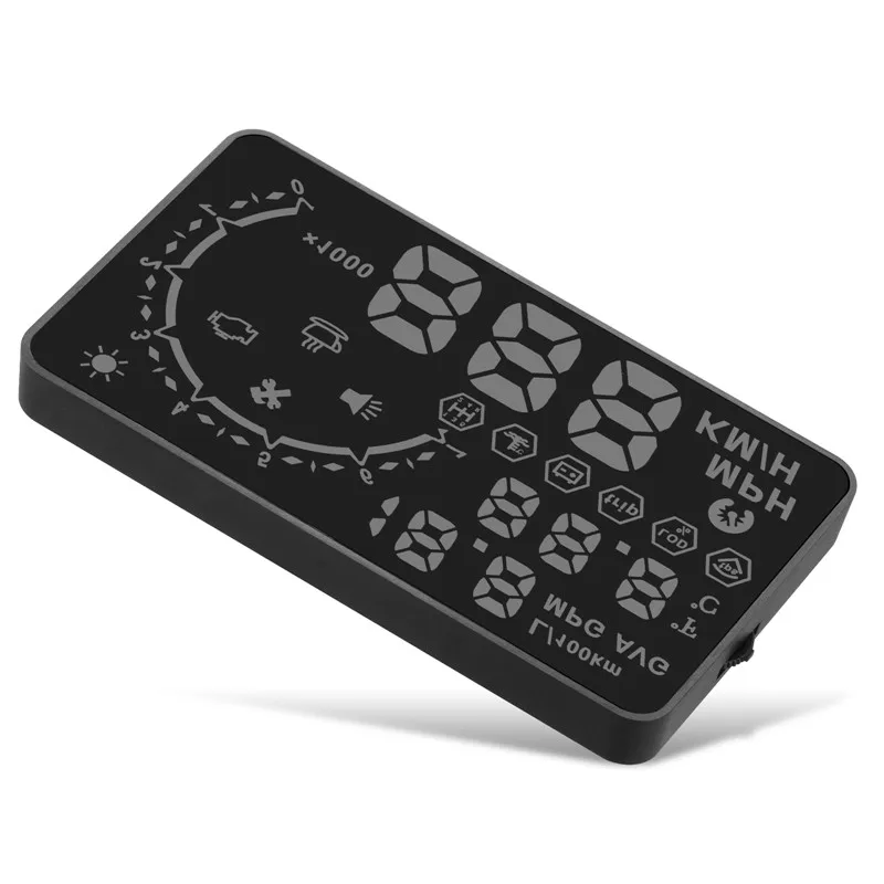 AUTOOL X230 OBD HUD Дисплей 5 &quotgps Скорость ometer цифровой одометр автомобиля проектор для