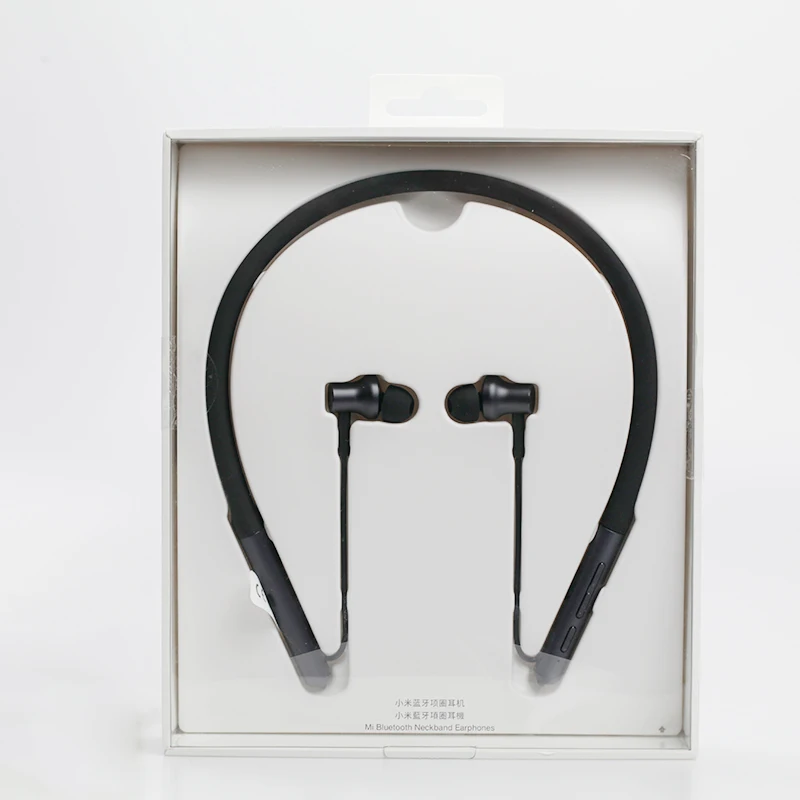 Оригинальные наушники Xiaomi Mi Bluetooth с шейным ремешком беспроводной гибридный