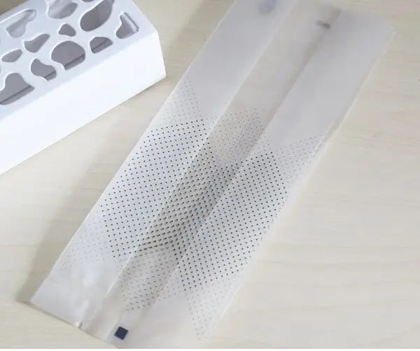 20pcs/lot Translucent packaging bag plastic bags pouches wrappers cupcake 8.7x22.8cmin Gift