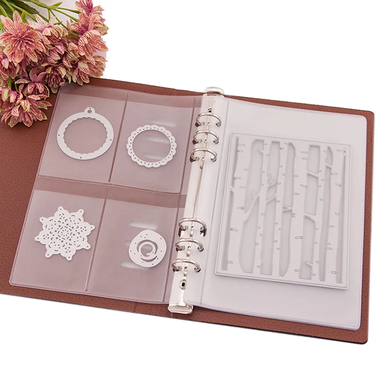 

DIY Scrapbooking Cutting Dies Stencil Storage Book Collection Album Inner Pages/Cover Holder