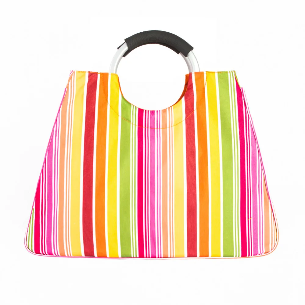 Fashion High End New Foldable Shopping Bags tote Beach Bag Food