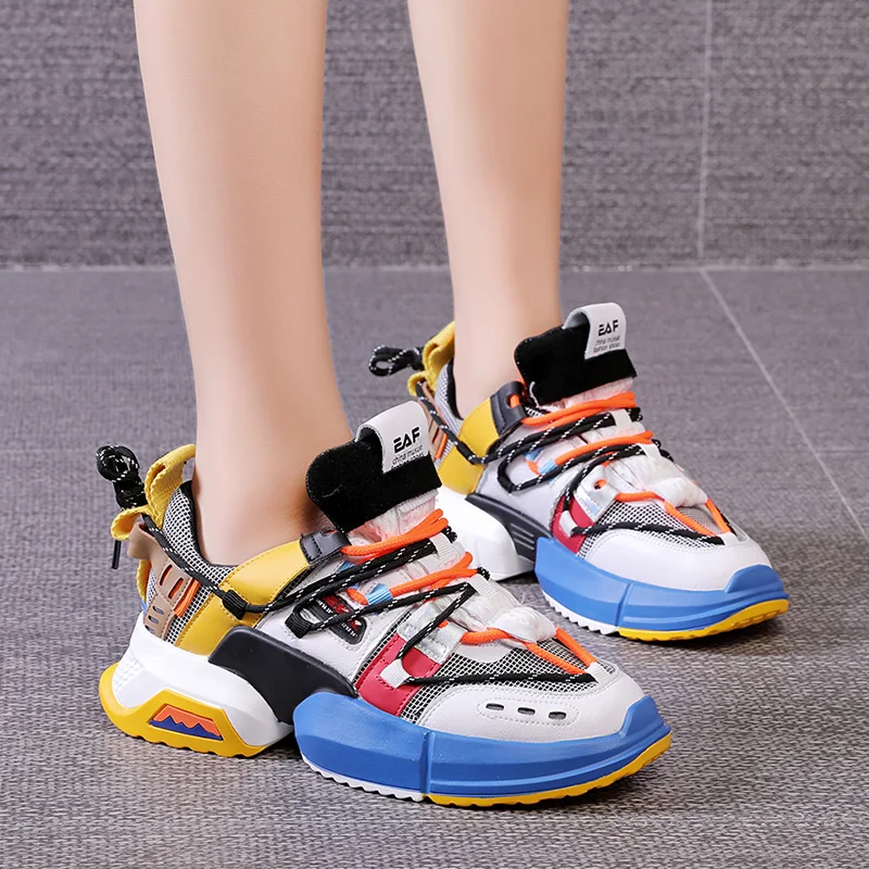 

Women Summer Sport Shoes Stylish Trendy Girls Running Sneakers Height Increasing Sports High Quality Athletic Shoes for Girls