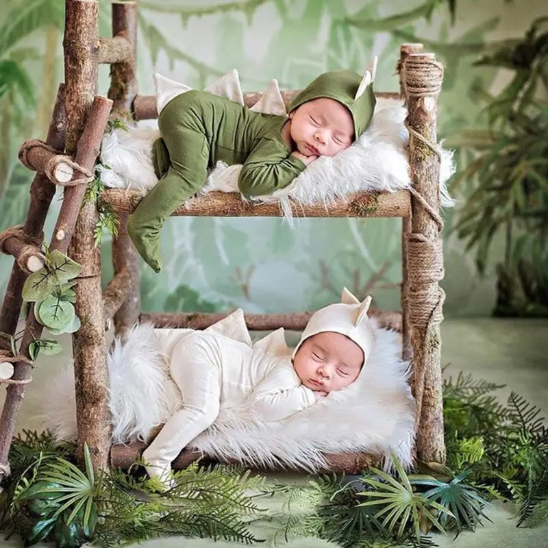 Для новорожденных Ползунки+ шапочка 2 шт./компл. детских фотографий в свадебном стиле Костюмы детской фотостудии искусство полнолуние костюм реквизит для детей от 0 до 1 м