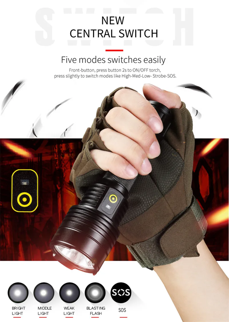 LED flashlight 06
