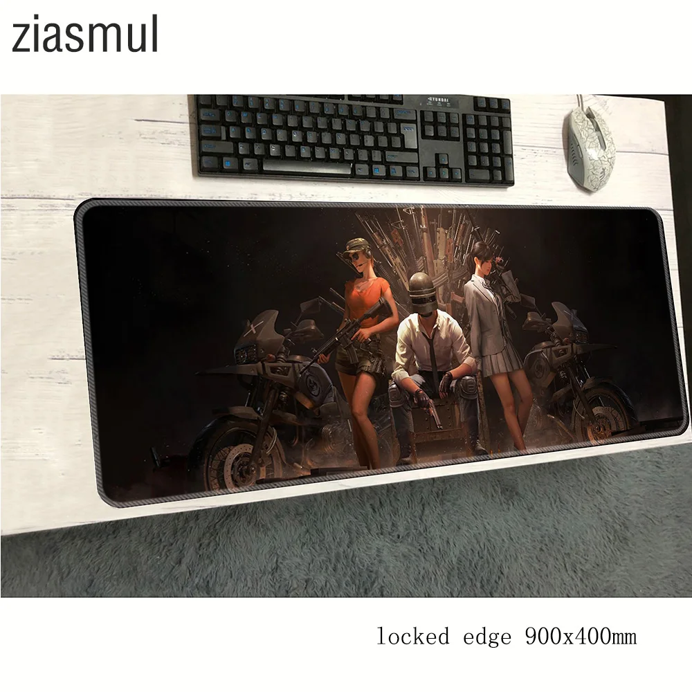 Коврик для мыши pubg 900x400x2 мм коврик для мыши в подарок на Хэллоуин игровые аксессуары модные игровые коврики и чехлы геймер