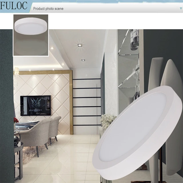 Fuloc Ed Panel Light Round Surface Mounted Led Ceiling For Fuloc Ed Panel Light Round Surface Mounted Led Ceiling For Bedroom Hallway Office Kitchen