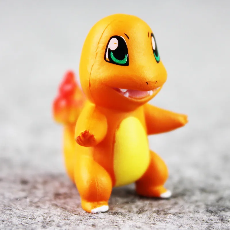 3 шт./лот аниме Charmander Бульбазавр Сквиртл ПВХ Рисунок игрушка мини модель Кукла Коллекция Рождественский подарок для детей