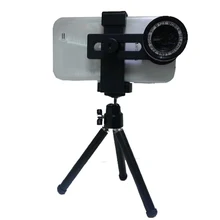 Универсальный 12x увеличение мобильного телефона зум телескоп Лупа оптическая линза для фотокамеры для iPhone samsung htc Nokia