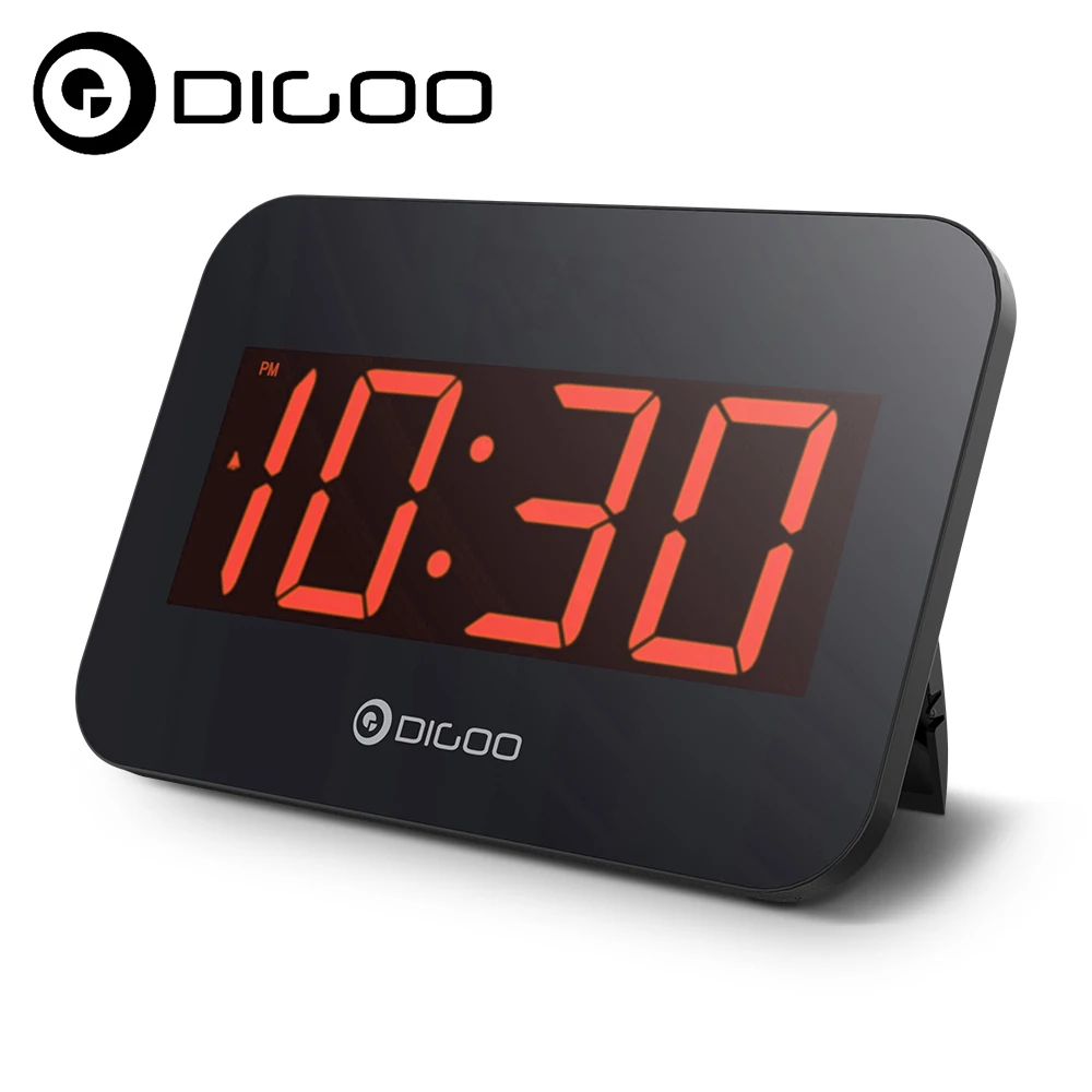 

2018 Digoo DG-K4 LED Multifunctional Time Snooze Automatically Electronical Digital Alarm Clock with Backlit Large LED Display