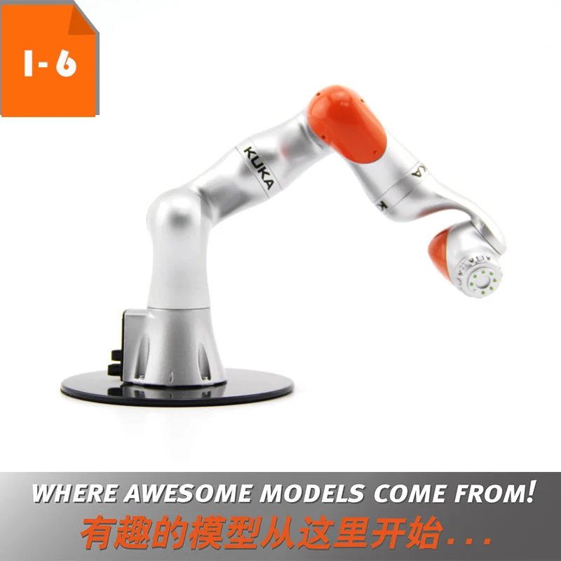 Коллекционная модель робота 3D игрушка в подарок масштаб 1:6 промышленного KUKA LBR iiwa