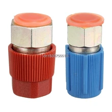 2 шт./компл. Быстрый разъединитель A/C зарядный порт адаптер R12 порт к R134a принять