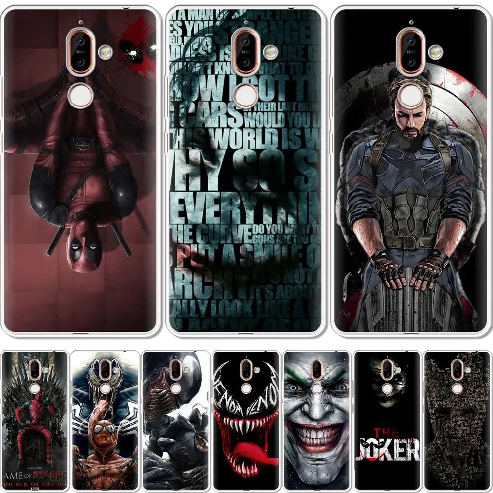 

Cool Design Soft Silicone TPU Case For Nokia 1 2 3 5 6 8 9 2017 Back Case Cover For NOKIA 2.1 3.1 5.1 6.1 Plus 2018 Phone Case