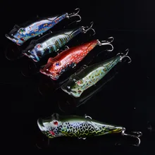 1 шт. Поппер рыболовная приманка воблеры 7 см 10 4 г плавающая Crankbait
