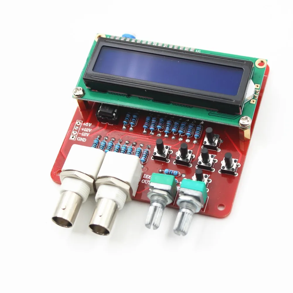 DDS Function Signal Generator DIY Kit Frequency Generator Square Sawtooth Triangle Wave DIY Parts Signal Source Components diy 555 multi wave signal generator circuit kit