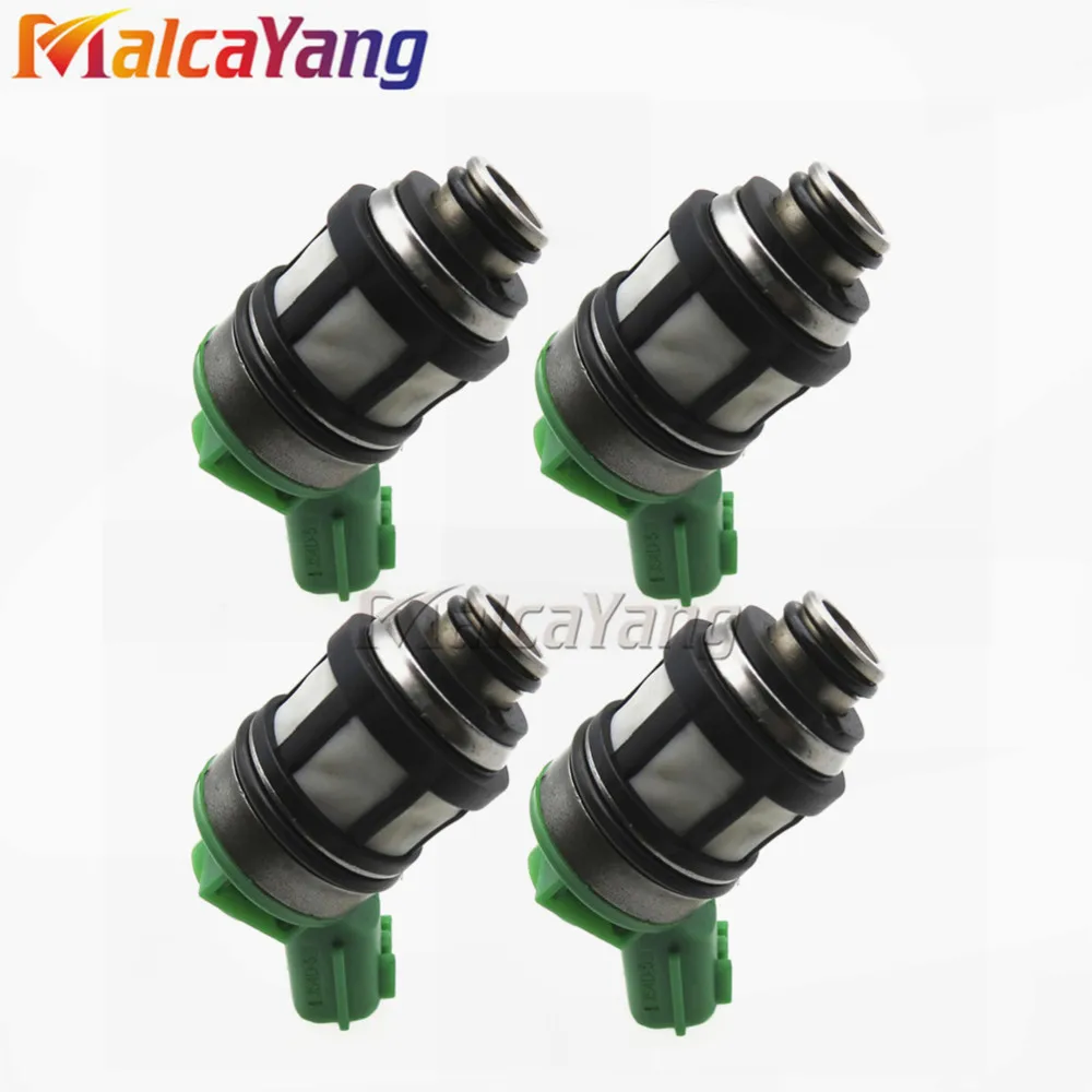 4PCS Auto Spare Parts Fuel Injectors For 1996 2004 Nissan Frontier 2.4L