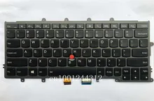 Oryginalny dla lenovo IBM Thinkpad X240 X240S X250 X260 X270 podświetlana klawiatura do laptopa-90% nowy