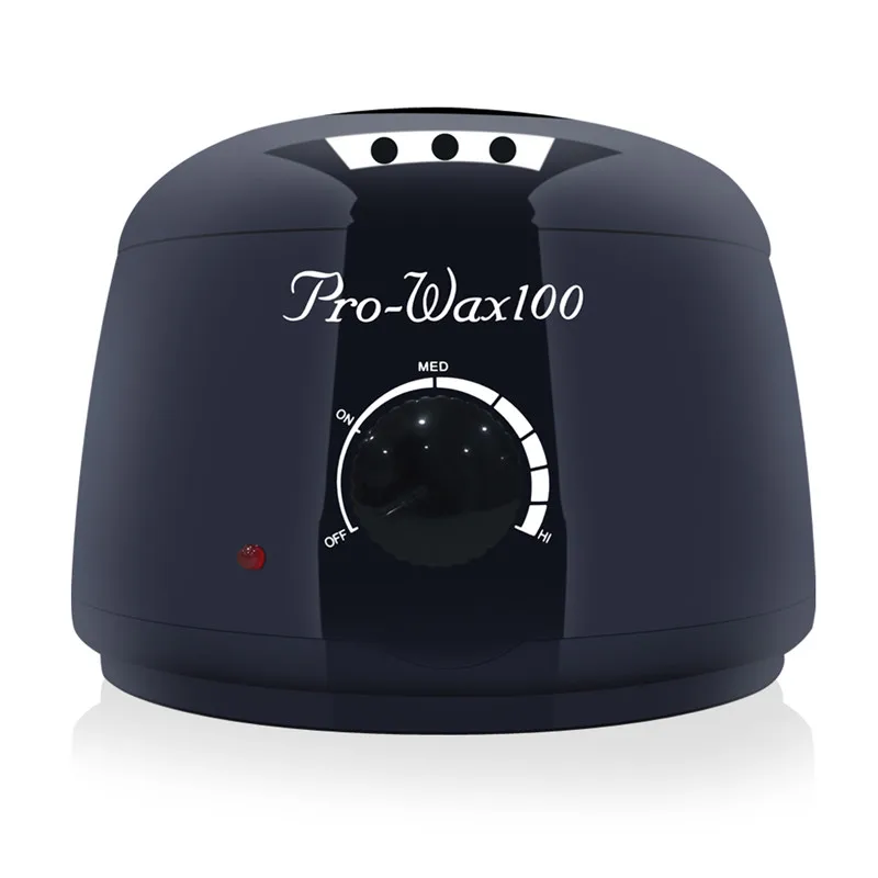 black us plug Removal Wax-melt Machine Heater Wax Beans Wood Stickers Hair Removal Sets Waxing Kit calentador cera depilatoria воск - Цвет: black us plug