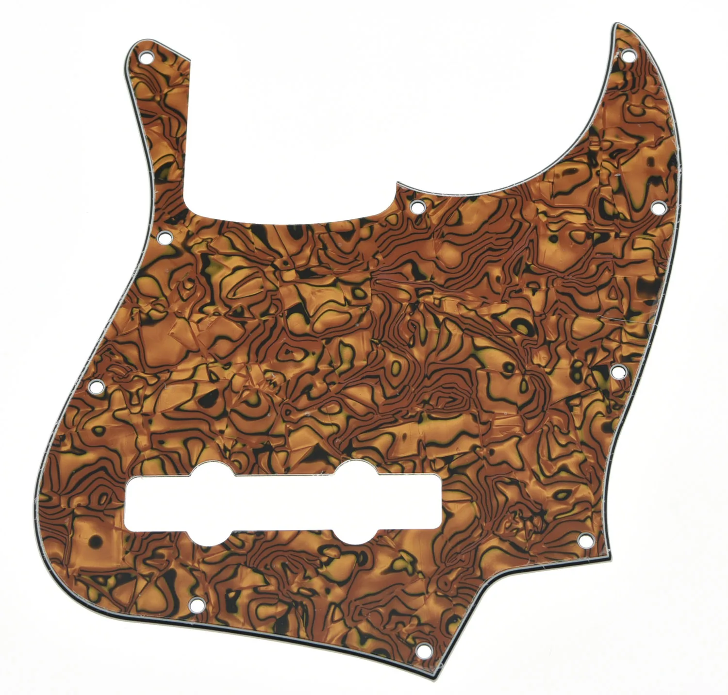 KAISH Tiger Stripe 5 String Jazz J Bass Pickguard Scrach Plate USA Spec