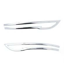 1 пара автомобиля зеркало заднего вида Декор хромированная Накладка для Nissan Qashqai J11 2nd Rogue- автомобильный Стайлинг