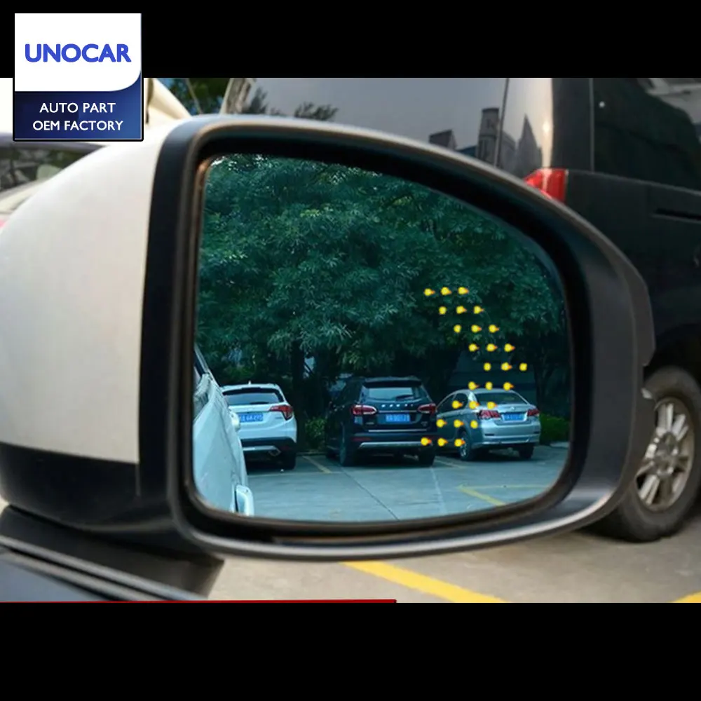 Blue Side Door Rearview Mirror for Honda Fit Jazz GE6 2007-2013 GK5 2014-2016 multi curvature glare proof turning heated defog | Автомобили