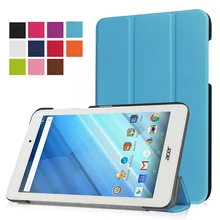 Защитный кожаный чехол крышка подставка магнит чехол для 2016 Acer Iconia One 8 B1-850 8 “планшетный + бесплатный подарок