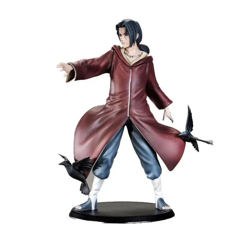 

Anime NARUTO Uchiha Itachi Action Figure Toys Naruto Sharingan Uchiha Sasuke Brother Figurines Collectibles Gift Toys Model 20cm