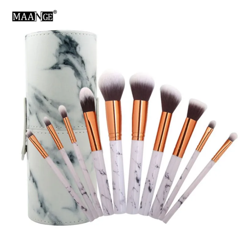 Buy Makeup Brushes set with Storage box Cosmetics