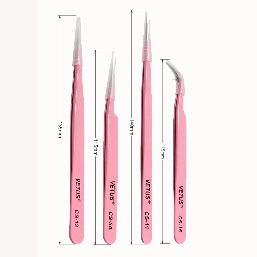 

Eyelashes False Maquiagem Mink Individual Tweezers For Eyelash Extension Eyebrow Tweezer Lashes Makeup Ferramentas Pinzas Cejas