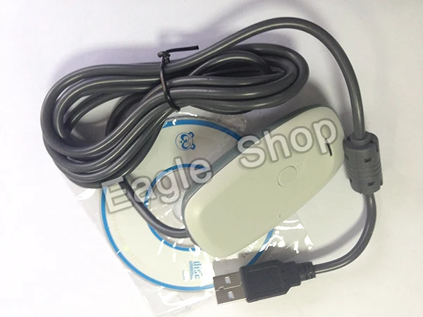 

For XBOX 360 PC Receiver Adapter For Microsoft XBOX 360 Wireless Controller Gaming USB Receiver White and Black