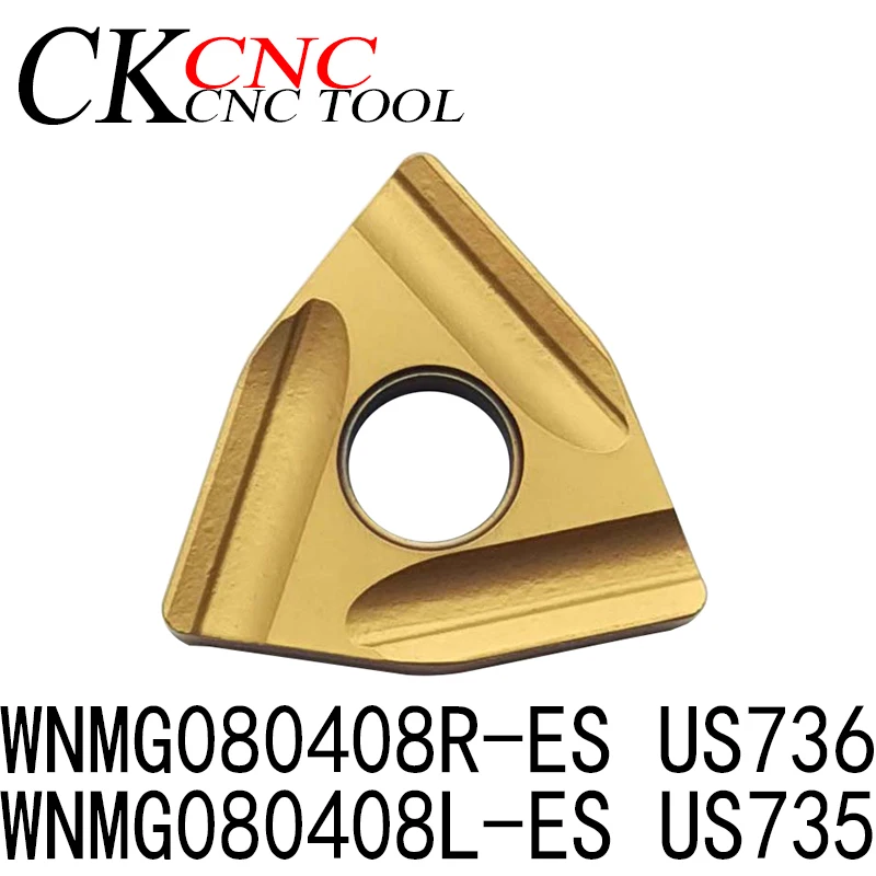 

10pcs WNMG080408L R-ES US735 VP15TF CNC machine cutting tools CNC blade Carbide Turning Tool Carbide Inserts