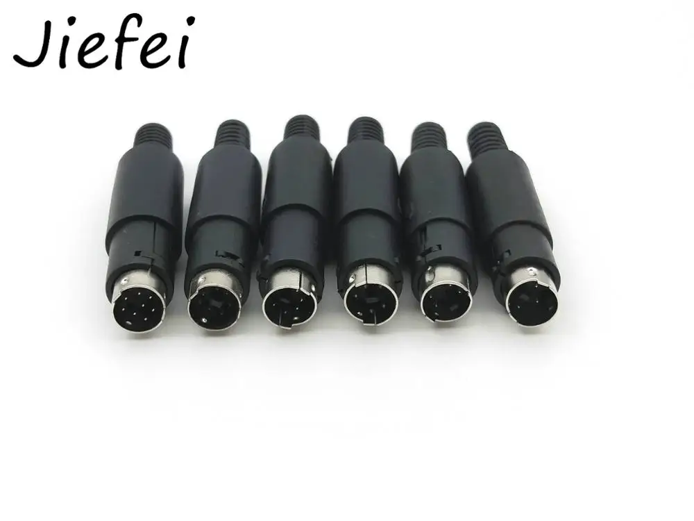 Мини штекер DIN 3pin 4pin 5pin 6pin 7pin 8pin 9pin Встроенный аудио AV Разъем DIY части для крепления