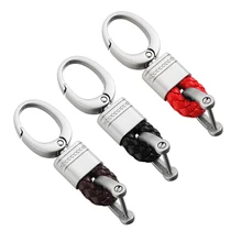 1 шт. Автомобильный держатель для ключей кольца брелок ручной тканый брелок-карабин для ключей кожаный брелок автомобильный брелок автомобильные аксессуары