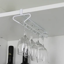 Colgando Estante Del Vino Portavasos Copa de Champagne Copa de vino Rack De Almacenamiento Percha Mueble Bar de Copas de Vino Copa Holder Organizador