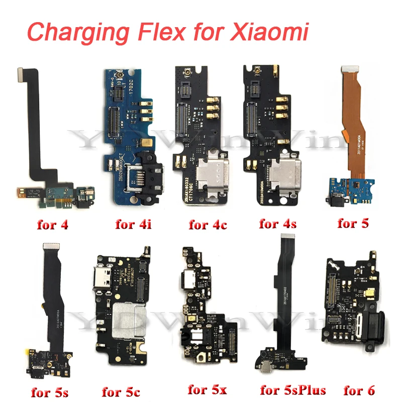 1 шт. USB порт для зарядки док станции Xiaomi 4 4i 4c 4s Mi 5 5c 5s Plus 5x A1 печатная плата аудио