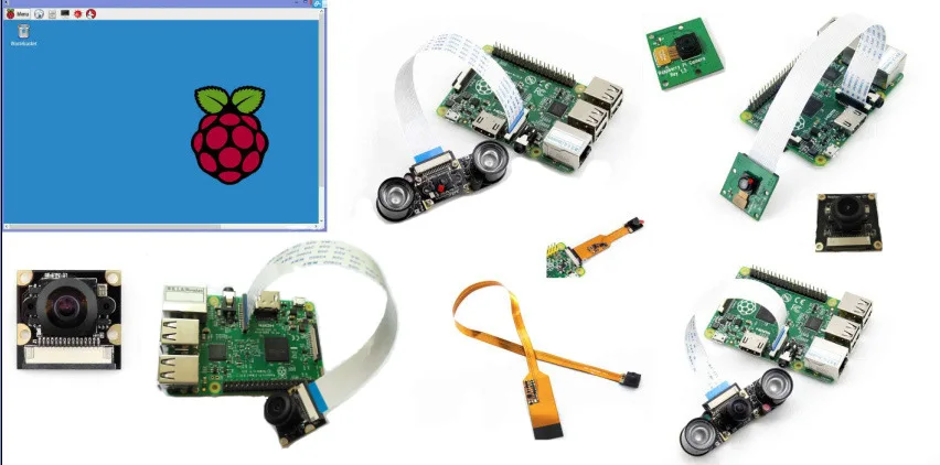 Последний Raspberry Pi 3 Model B + ИК-камера 5MP ночного видения день и ночь переключатель модуль камеры для Rasberry Pi 2 Модель B