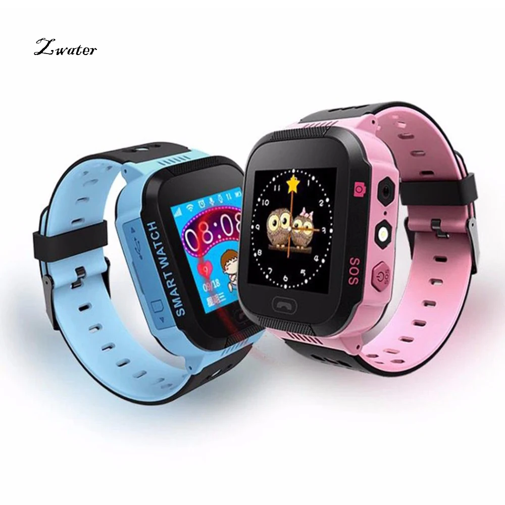 

Y21 Children's safety Smart Watch 1.44inch Touch Button Big screen with Camera Lighting positioning SOS English/Russian