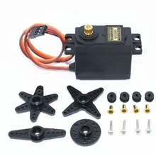 1 шт./лот MG995 55g сервоприводы Цифровой Металлический Редуктор rc автомобиль робот сервопривод