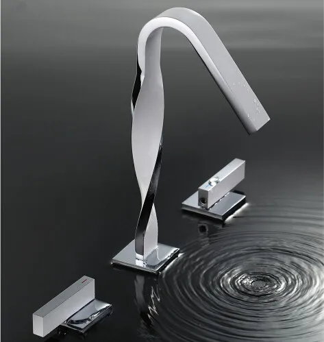 3 Hole Bathroom Faucet popular bathroom water mixer-buy cheap bathroom water mixer lots 3 Hole Bathroom Faucet popular bathroom water mixer-buy cheap bathroom water mixer lots