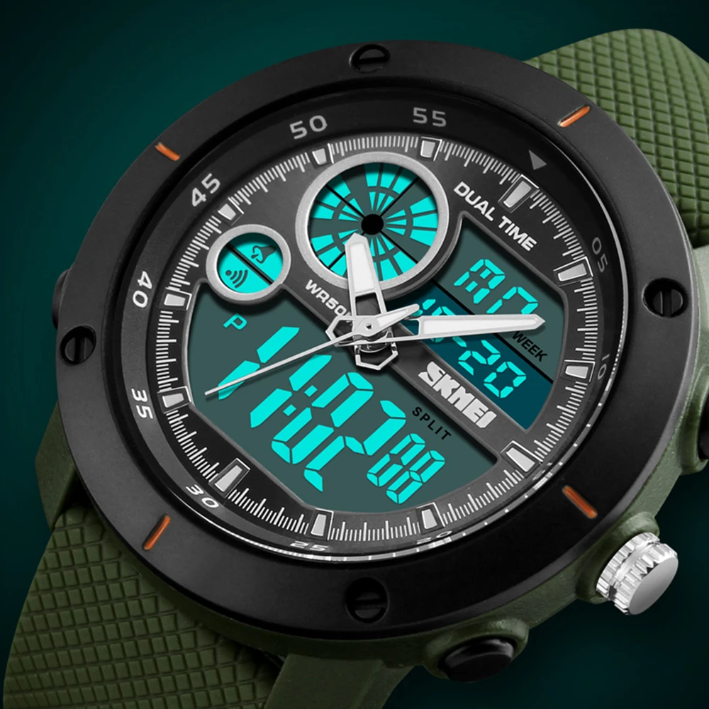 

SKMEI Sports Watches Luxury Brand New Outdoor Digital Quartz Watch Men Waterproof Army Military Wrist Watch Relogio Masculino